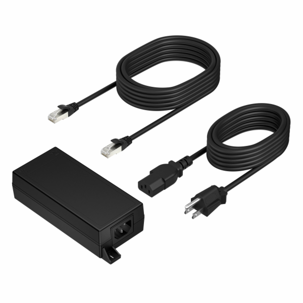 Poly PoE++ 65W 2.5G Adapter with 3.66m CAT6A Cable and Po...