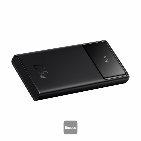 Baseus Powerbanka Star-Lord 10000mAh 22,5W 2xUSB/USB-C černá
