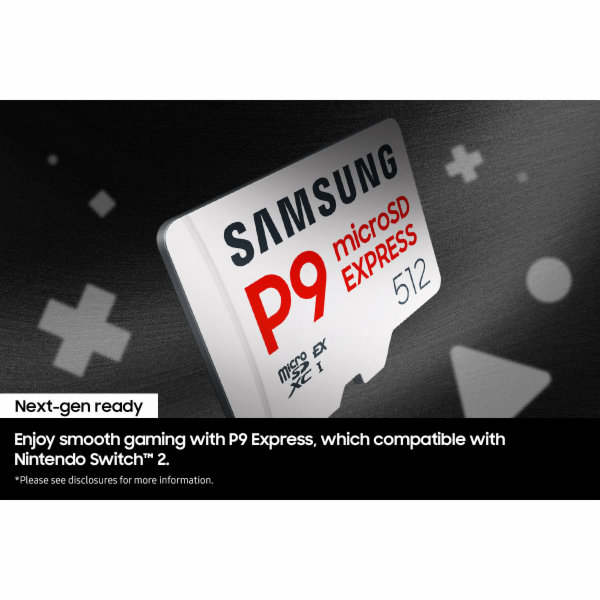 SAMSUNG P9 Express microSDXC 256GB / CL10 UHS-I U3 / A1 /...
