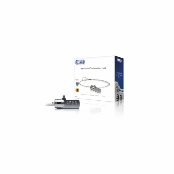SWEEX&nbsp;lankový&nbsp;číselný&nbsp;zámek&nbsp;na&nbsp;notebook,&nbsp;1,5m