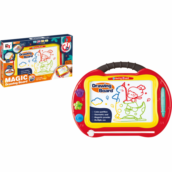 Magnetická kreslící tabule střední MAGIC barevná