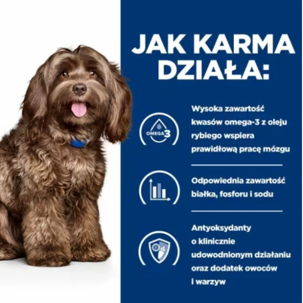 HILL S PD B/D Brain ageing Care Chicken - suché krmivo pr...