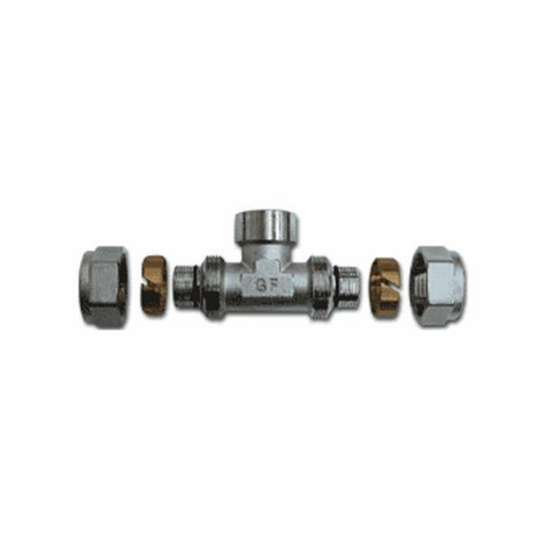 Upínací T-kus 1055, 3/4" x 20 mm, vnitřní závit