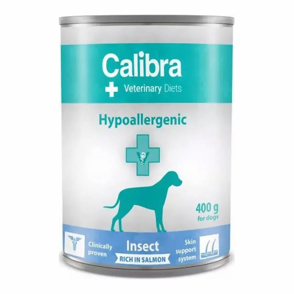 CALIBRA VD Dog Hypoallergenic Insect&Salmon - vlhké krmiv...