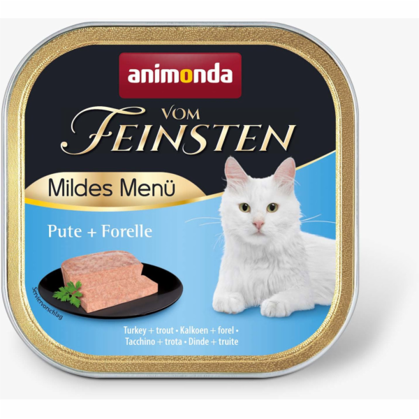 ANIMONDA Vom Feinsten Mildes Menu Turkey and trout - mokr...