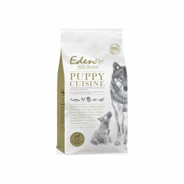 EDEN Puppy Cuisine 80/20 Medium kibble - suché krmivo pro...