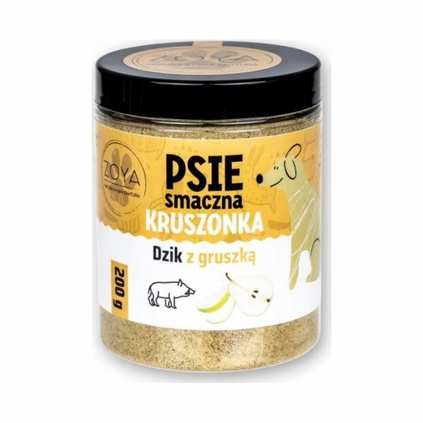 ZOYA Wild Boar and Pear Crumble - pamlsek pro psa - 200g