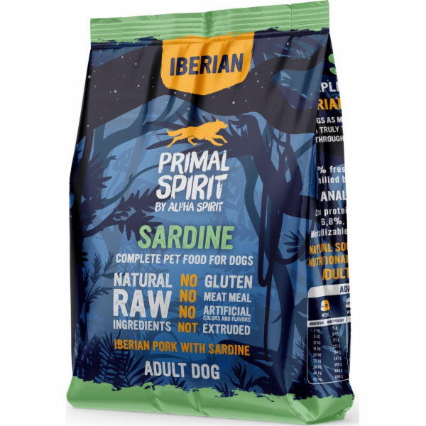 PRIMAL SPIRIT Iberian Sardine – polomokré krmivo pro psy ...