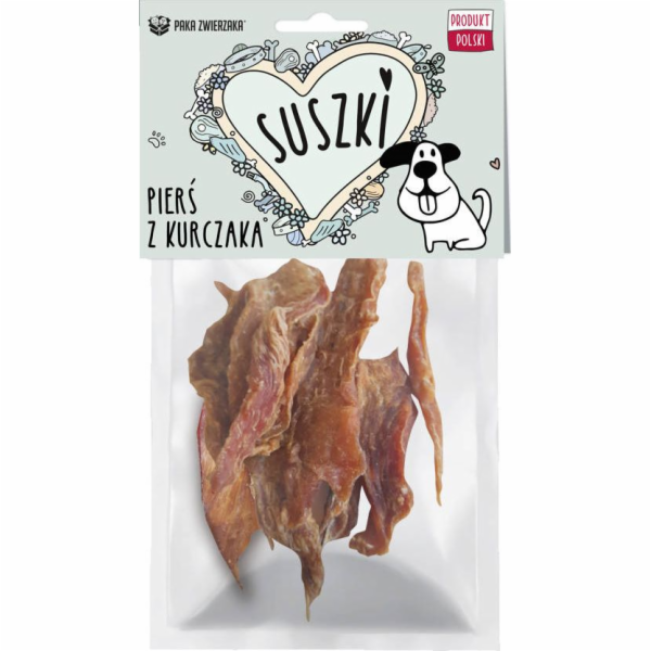 Paka Zwierzaka suszki Pierś z kurczaka 100g