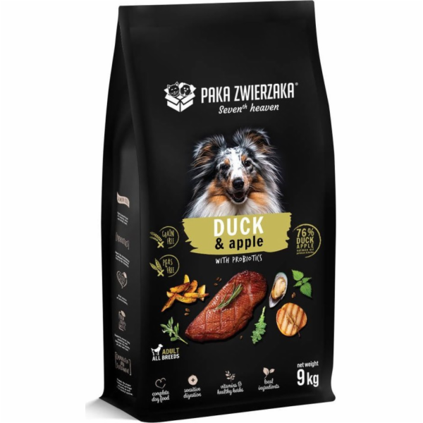 PAKA ZWIERZAKA Duck with apple M - suché krmivo pro psy -...