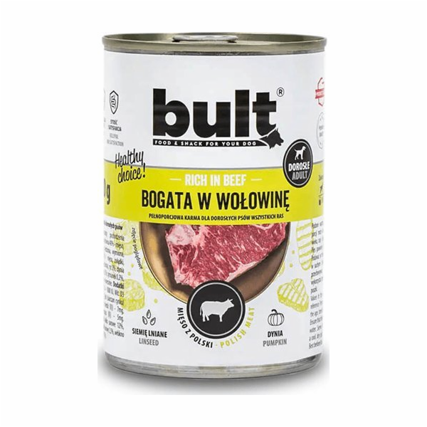 bult Bohaté hovězí maso - Mokré krmivo pro psy - 800 g