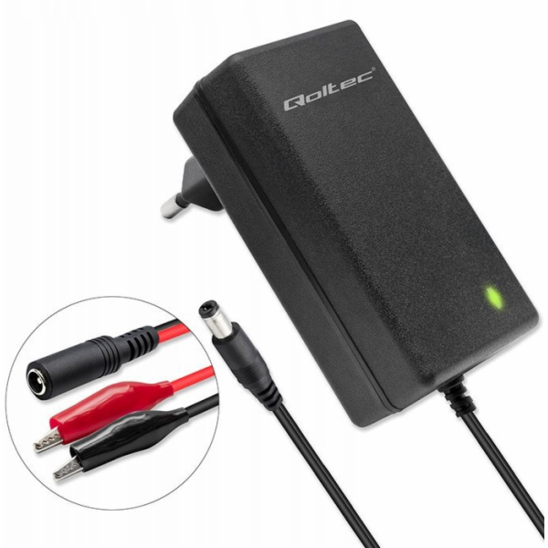 Qoltec Automatická nabíječka baterií AGM GEL STD 6V 12V |...