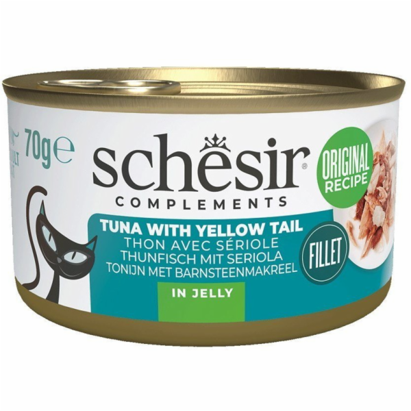 SCHESIR Complements Tuna with yellow tail in jelly - mokr...