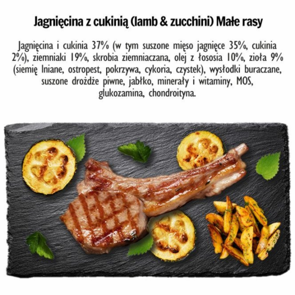 PAKA ZWIERZAKA Lamb with zucchini S - suché krmivo pro ps...