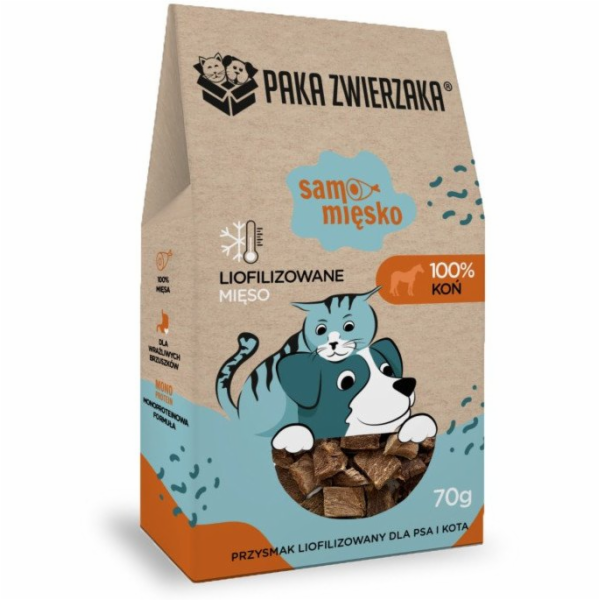 PAKA ZWIERZAKA Samo Mięsko Horse - pamlsek pro psa - 70g