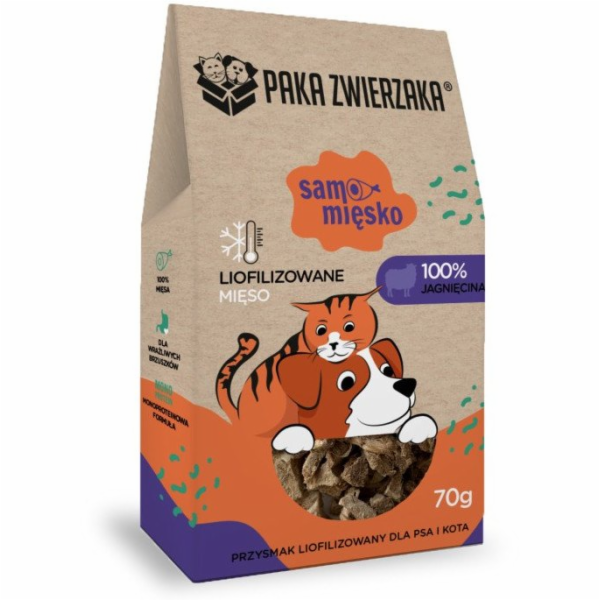 PAKA ZWIERZAKA Samo Mięsko Lamb - pamlsek pro psa - 70g
