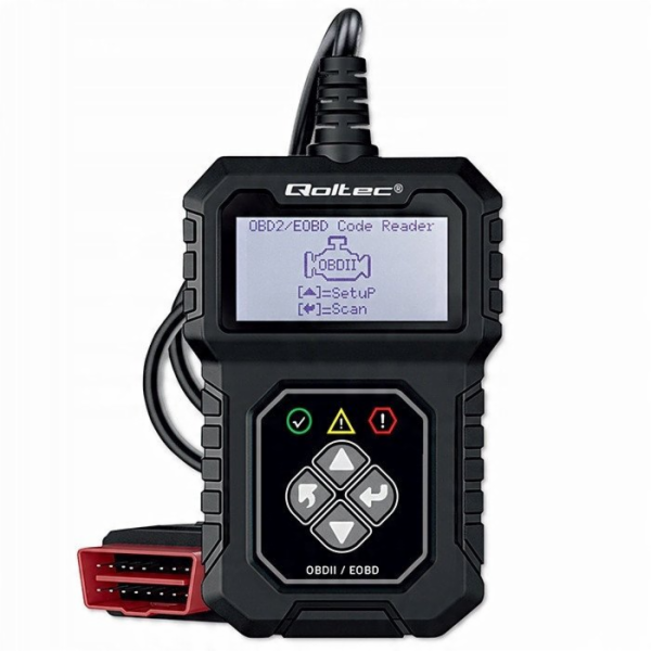 Qoltec Digitální diagnostický tester ProLine | OBDII EOBD...