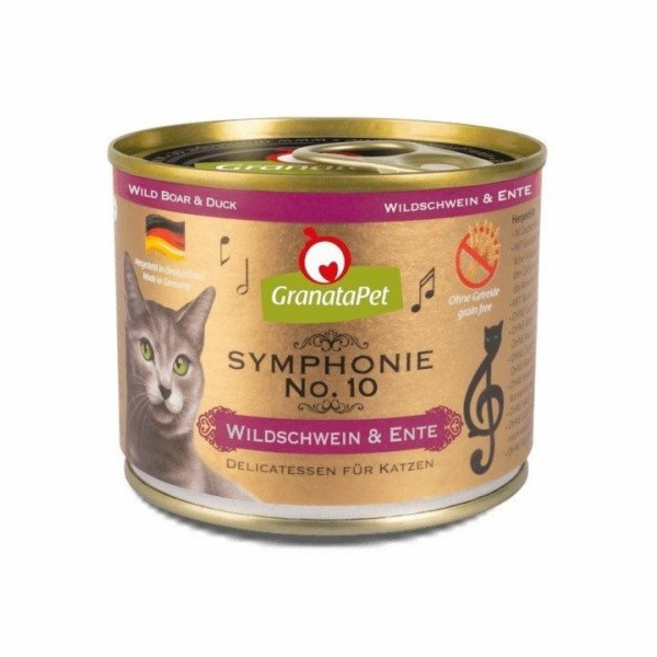 GRANATAPET Symphonie No.10 Wild boar and duck - mokré krm...