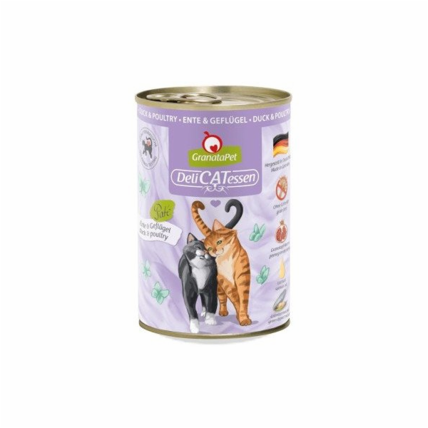 GRANATAPET DeliCATessen Duck and poultry - mokré krmivo p...