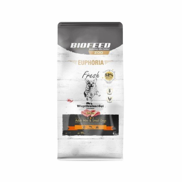 BIOFEED Euphoria Fresh Adult Mini & Small Pork with goose...