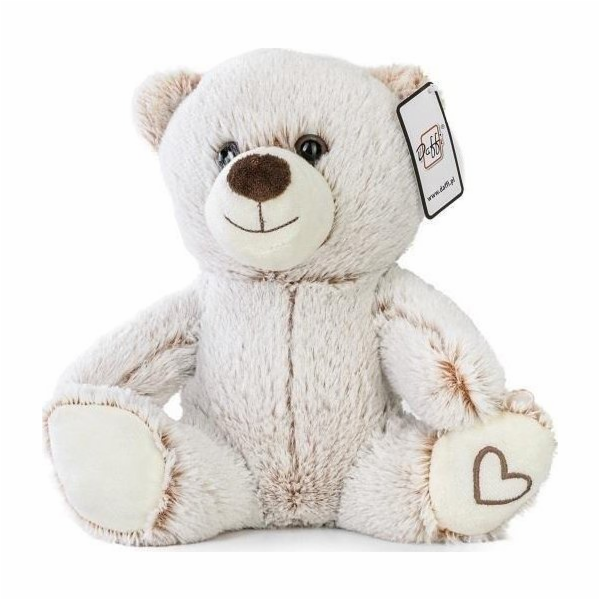 Daffi Sedící plyšový medvídek se srdíčkem 22 cm