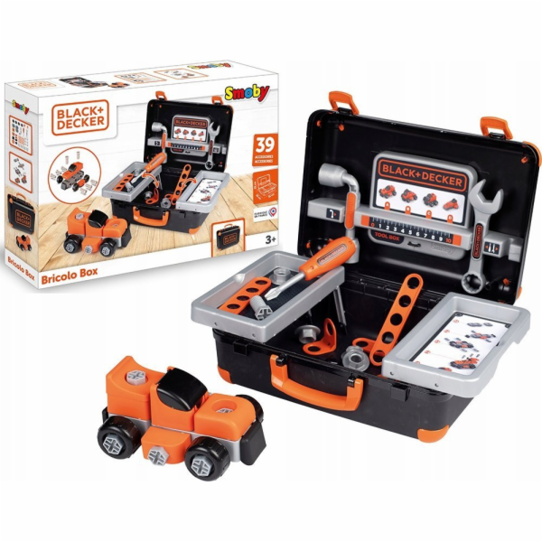 Smoby Kufr na nářadí Black + Decker