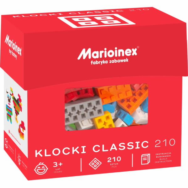 Stavebnice Marioinex classic, 210 dílků