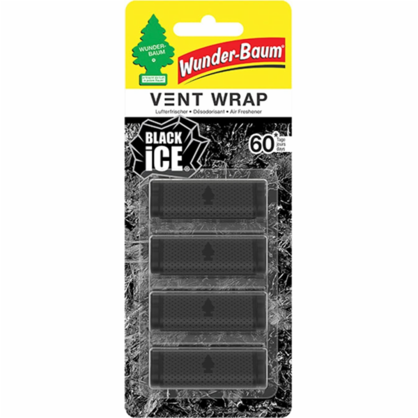 VŮNĚ DO AUTA WUNDER-BAUM VENT BLACK ICE