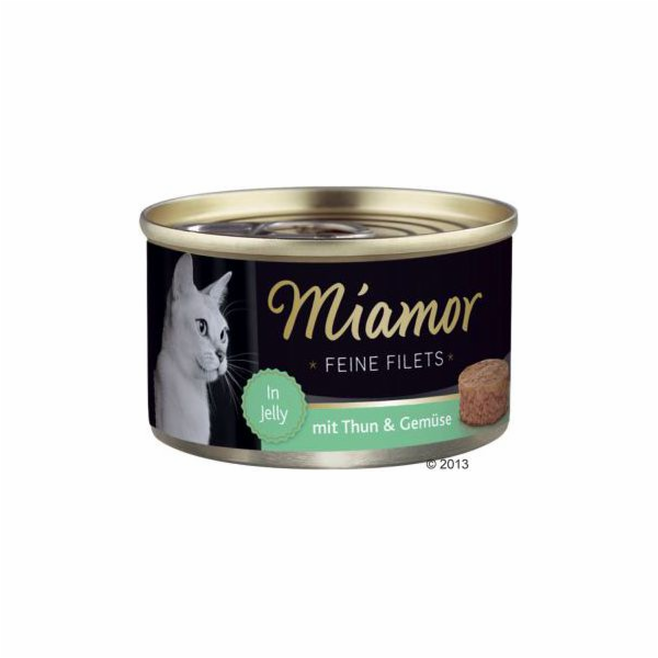 Miamor šťavnaté krmivo pro kočky Tuňák se zeleninou 100 g