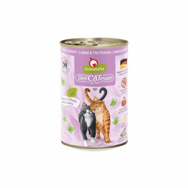 GRANATAPET DeliCATessen Lamb and turkey - mokré krmivo pr...