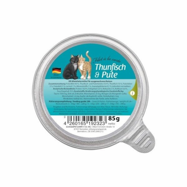 GRANATAPET Filet á la carte Tun with turkey - mokré krmiv...