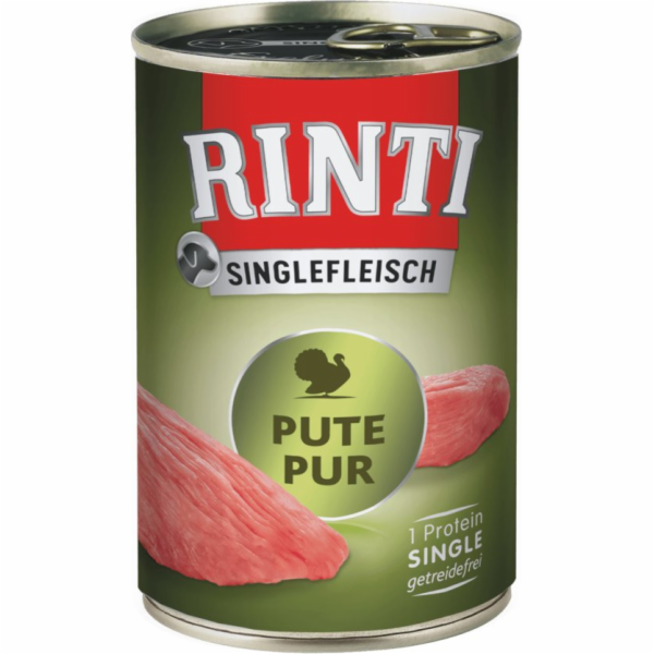 RINTI Singlefleisch Exclusive Turkey - vlhké krmivo pro p...