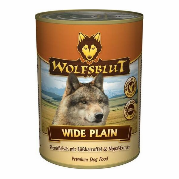 WOLFSBLUT Wide Plain Horse meat with sweet potatoes - vlh...