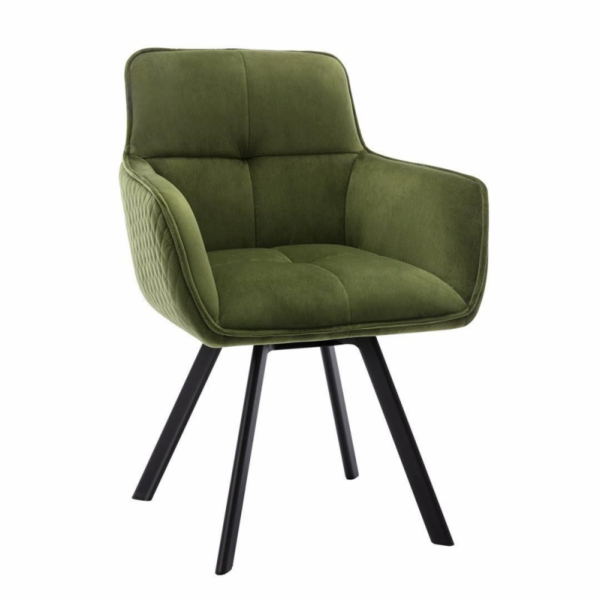 Jídelní židle Domoletti DN0629, zelená/mech