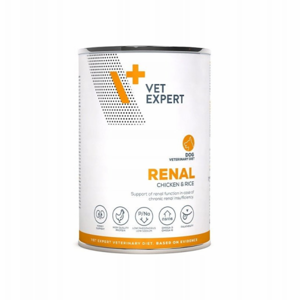 VETEXPERT Renal Chicken - vlhké krmivo pro psy - 400g