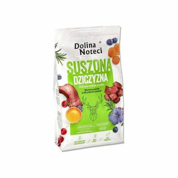 DOLINA NOTECI Premium Dried game - sušené krmivo pro psy ...