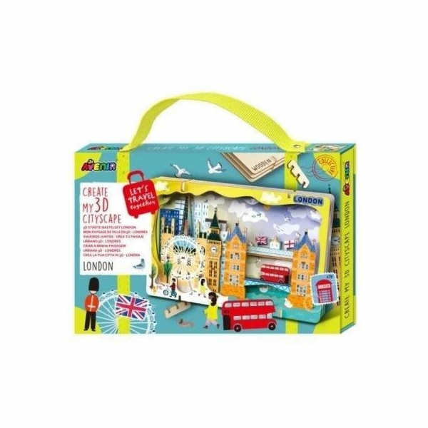 MG DYSTRYBUCJA Puzzle Vytvořte 3D městskou krajinu - Londýn