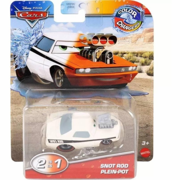 Mattel Automobil měnící barvu, tyč na sopel