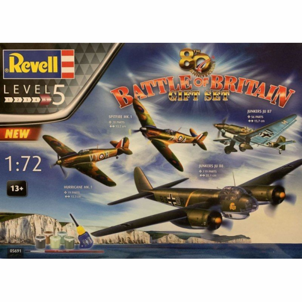 Revell Dárková sada plastových modelů k 80. výročí bitvy ...
