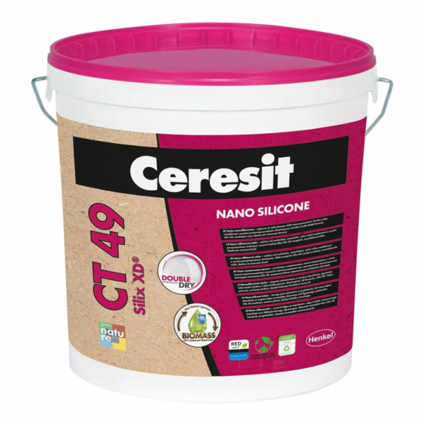 NANOSILIKONOVÁ FASÁDNÍ BARVA CT49 C BÁZE 15L