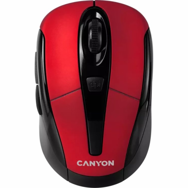 CANYON bezdrátová optická myš se 6 tlačítky, 800 DPI/ 120...