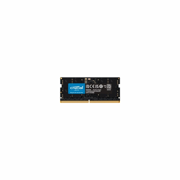 Crucial SODIMM DDR5 16GB 2x8GB 4800MHz CL40 CT2K8G48C40S5
