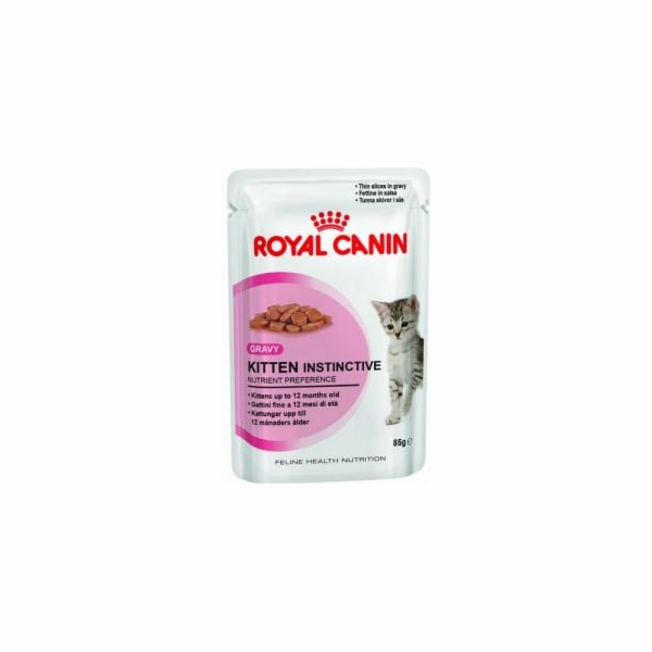 Royal Canin FHN Kitten Instinctive in sauce - vlhké krmiv...