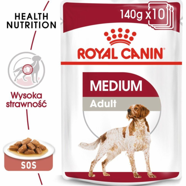 ROYAL CANIN SHN Medium Adult in sauce - vlhké krmivo pro ...