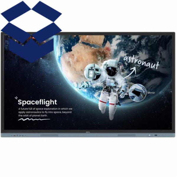 BENQ RM6504, LED Panel 65" 4K UHD, dotykový_V