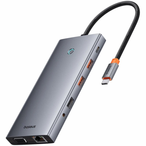 Hub 13in1 Baseus PortalJoy USB-C to HDMI+DP+VGA+C+USB+PD+...