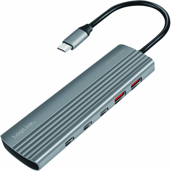 LogiLink USB 3.2 hub 2xUSB-A, 8x USB-C, PD, 100W