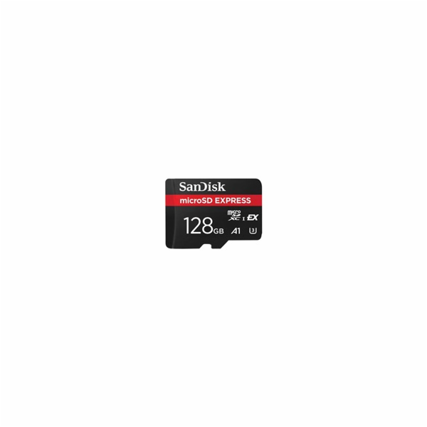 SanDisk micro SDXC karta 128GB Express (880/480 MB/s,  A1...