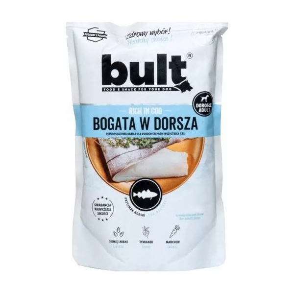 bult kapsička s mletým masem bohatým na tresku pro psy 500g