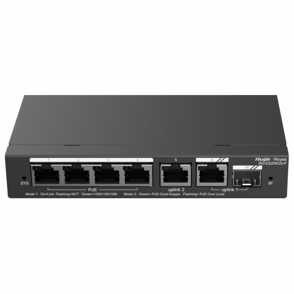 Ruijie Networks RG-ES206GS-P network switch Managed L2 Gi...